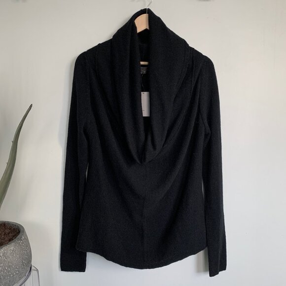 Vince Drape Front Cowl Neck Wool Blend Sweater NWT - Picture 3 of 5